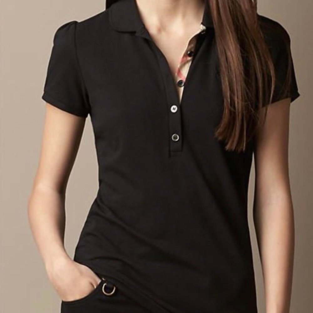 BURBERRY POLO TOP